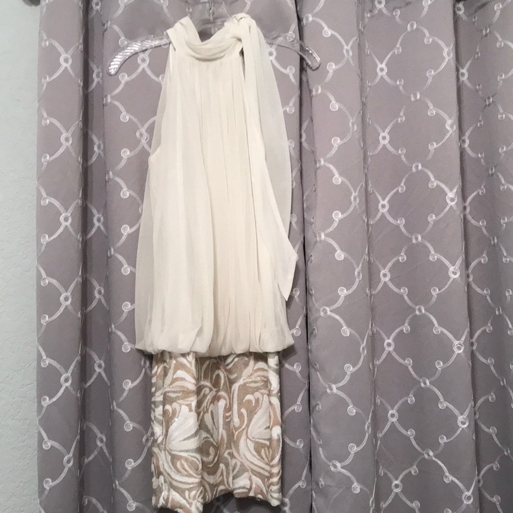 Cache blouson dress